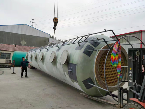 工業中使用的玻璃鋼吸收塔需要滿足哪些要求